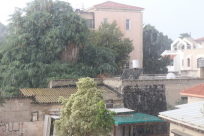 بالفيديو: لأول مرة هذا الموسم - هطول أمطار الخير على مدينة يافا 